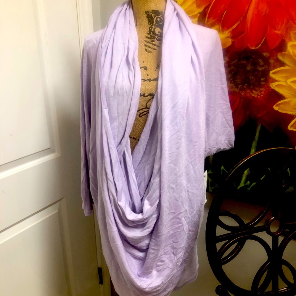 Plus size infinity sweater